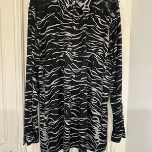 Charades Adult XL Disco Shirt